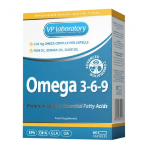 Vp Lab Omega 3-6-9, 60caps